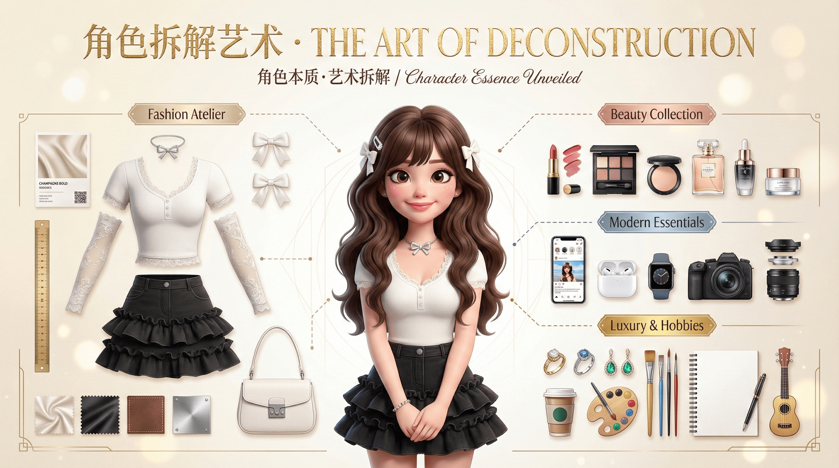 核心指令 (Core Instruction)  任务：基于用户提供的参考图片，创作一张超高品质、电