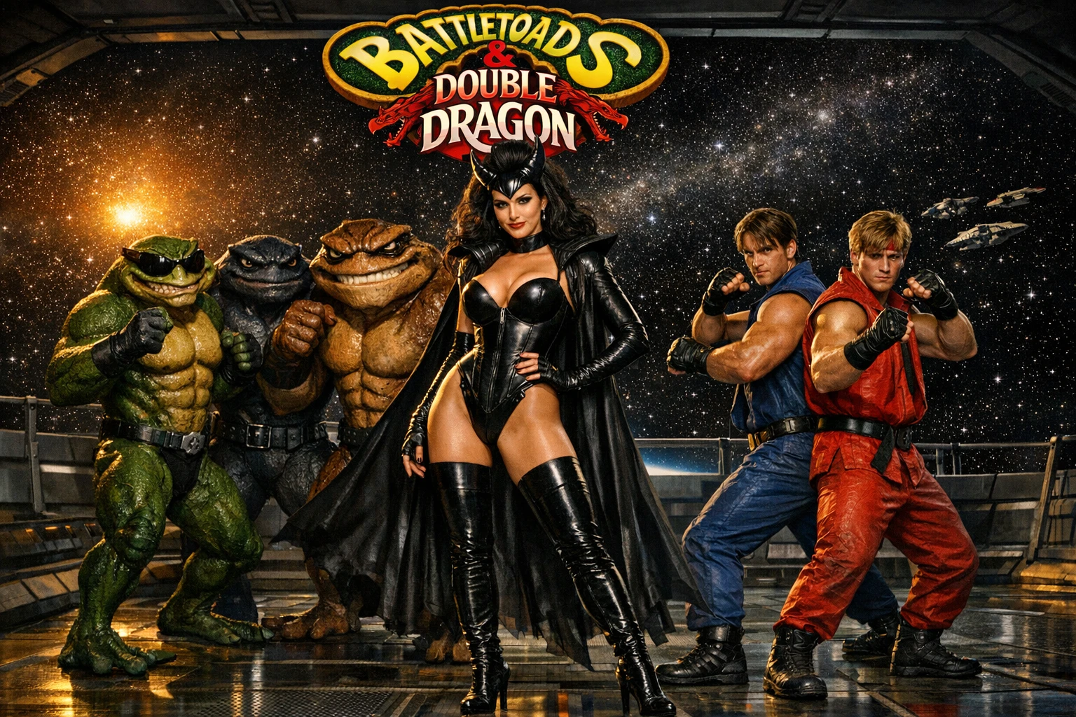 Hyper-realistic full-length photo of the character